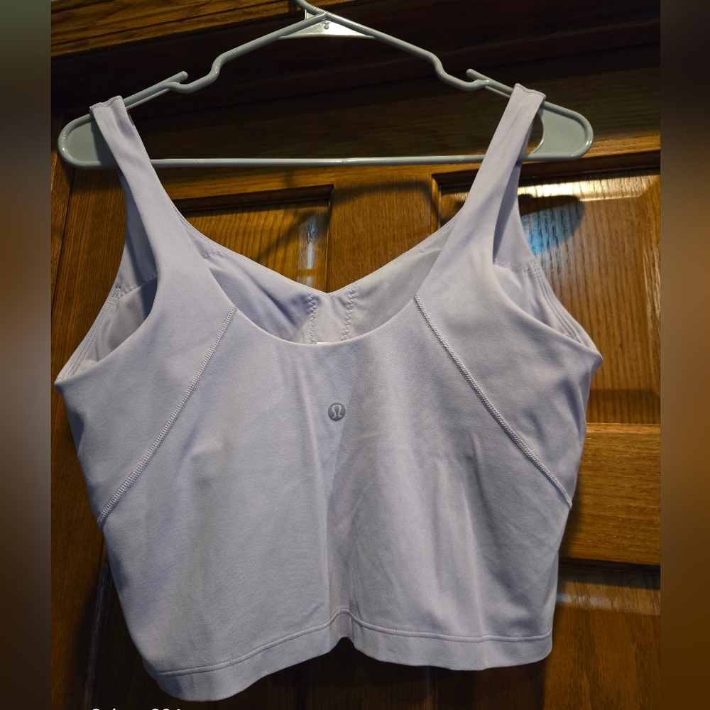 Lululemon Athletica Light Purple Crop Top - Picture 10 of 15